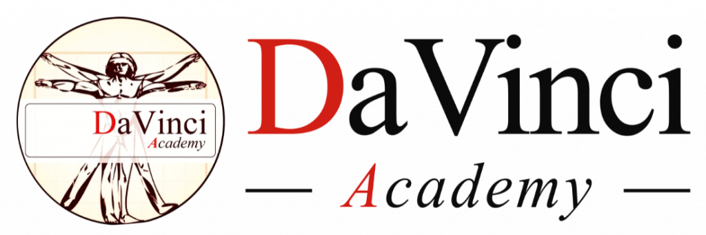 Da Vinci Academy logo - Khóa học đầu tư tài chính tại Da Vinci Academy