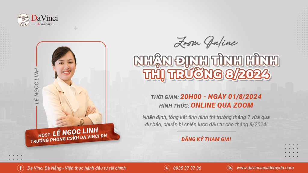 Nhận định thị trường tháng 8/2024