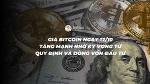 Giá Bitcoin ngày 17/10: Tăng mạnh nhờ kỳ vọng từ quy định và dòng vốn đầu tư