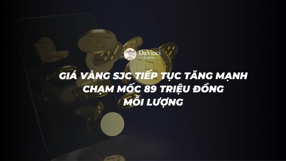 Giá Vàng SJC Tiếp Tục Tăng Mạnh: 89 Triệu Đồng Mỗi Lượng