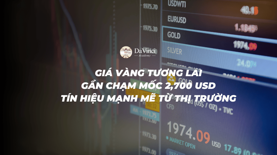 Giá Vàng Tương Lai Gần Chạm Mốc 2,700 USD: Tín Hiệu Mạnh Mẽ Từ Thị Trường